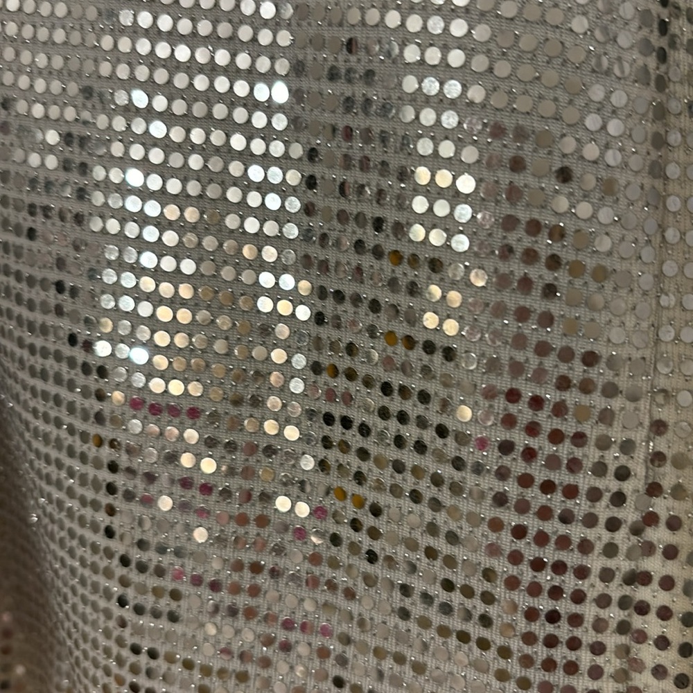 Metal. Cape Blazer for parties Can be dress up on top of the dress or by itself - Picture 9 of 9